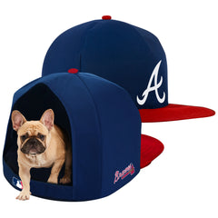 Sporty K9 Atlanta Braves Dog Cap, Medium/Large 