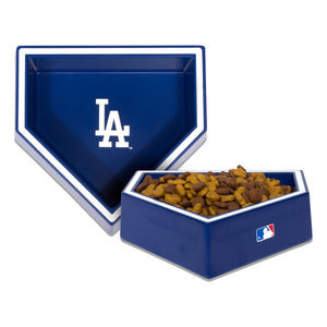LOS ANGELES DODGERS HOME PLATE DOG BOWL