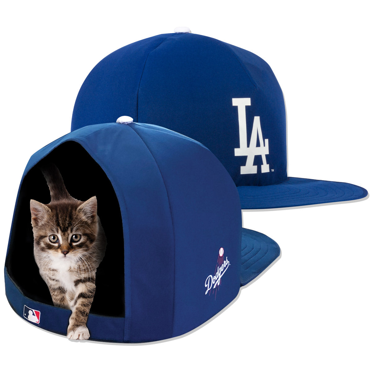 La Dodgers Dog Baseball Hat / Cap - Blue - Medium
