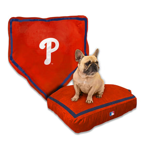 Philadelphia Phillies Home Plate Bed by Nap Cap