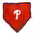 Philadelphia Phillies Home Plate Bed by Nap Cap