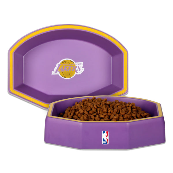 Los Angeles Lakers Dog Bowl - Plastic