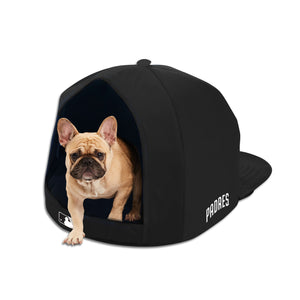 SAN DIEGO PADRES NOIR NAP CAP PLUSH DOG BED