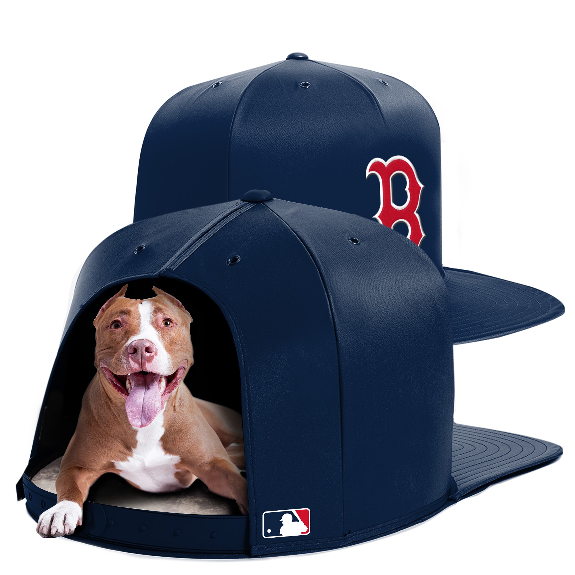 BOSTON RED SOX NAP CAP PLUSH DOG BED - Nap Cap