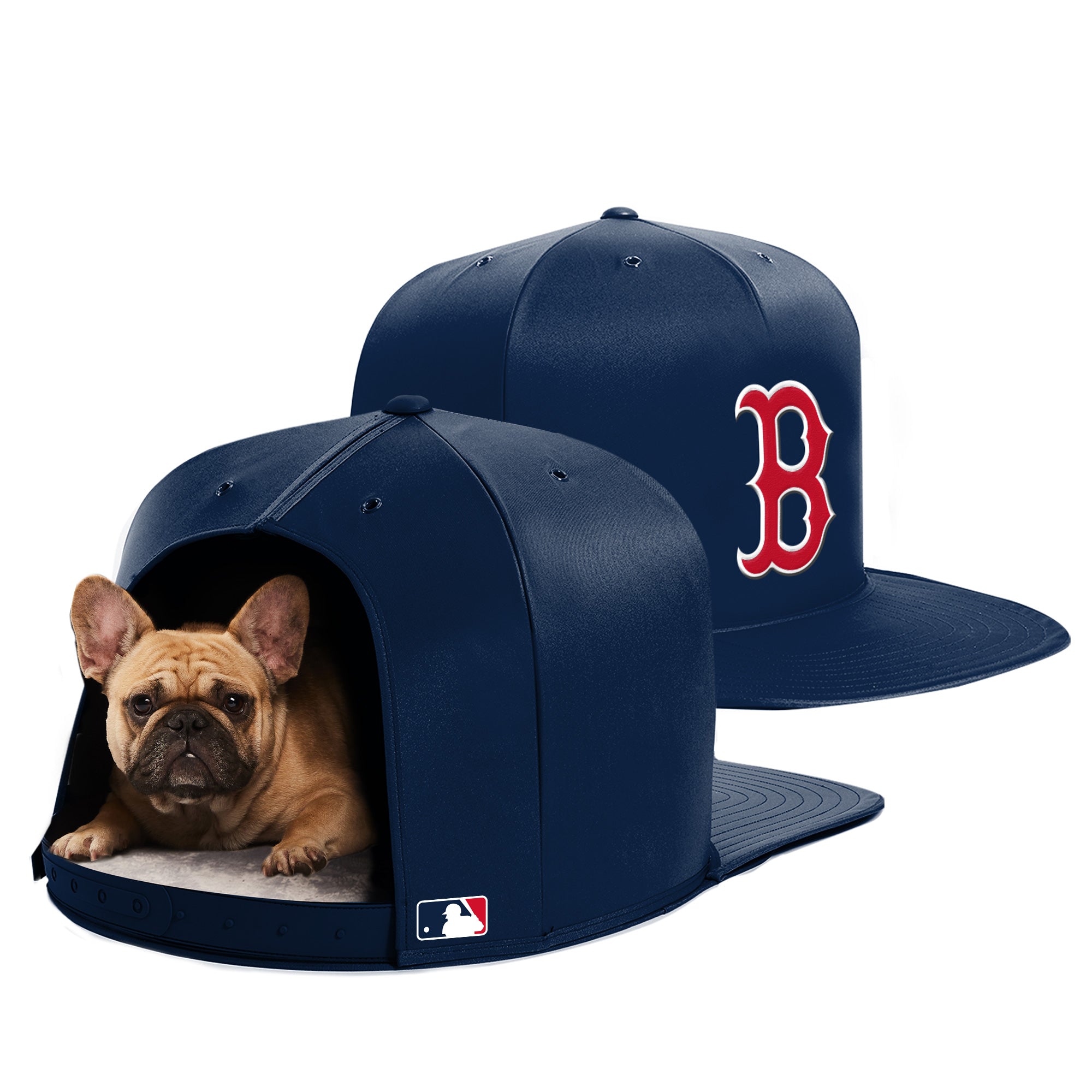 BOSTON RED SOX NAP CAP PREMIUM DOG BED