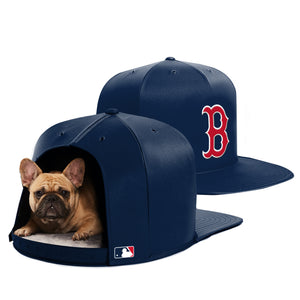 BOSTON RED SOX HOME PLATE DOG BOWL - Nap Cap