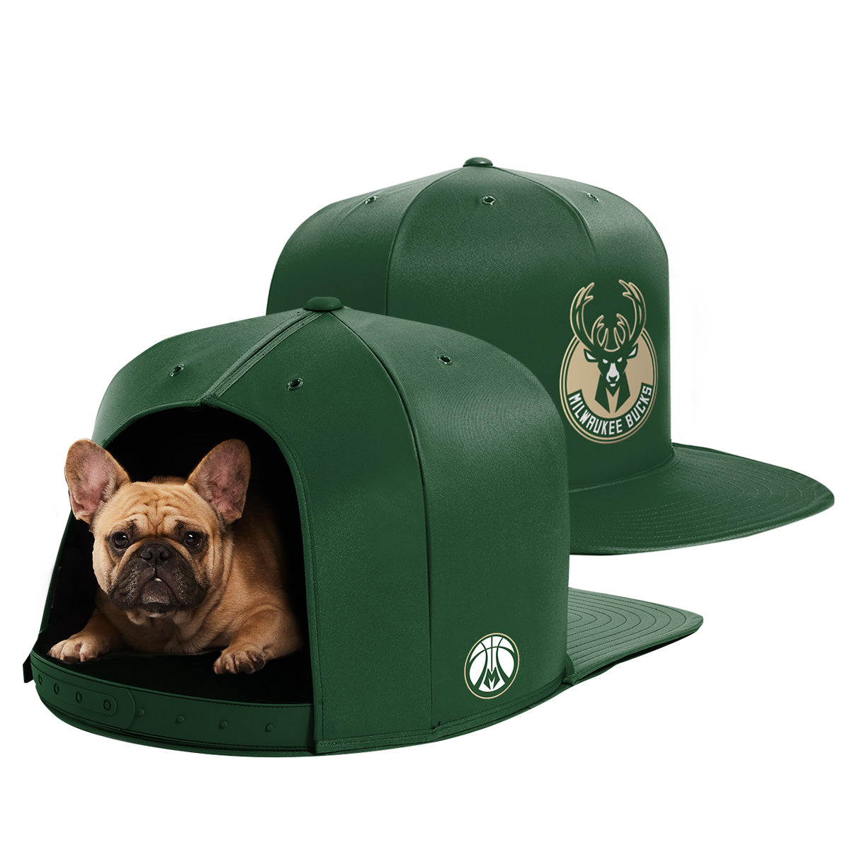 Oakland Athletics Green Plush Pet Nap Cap Dog Bed