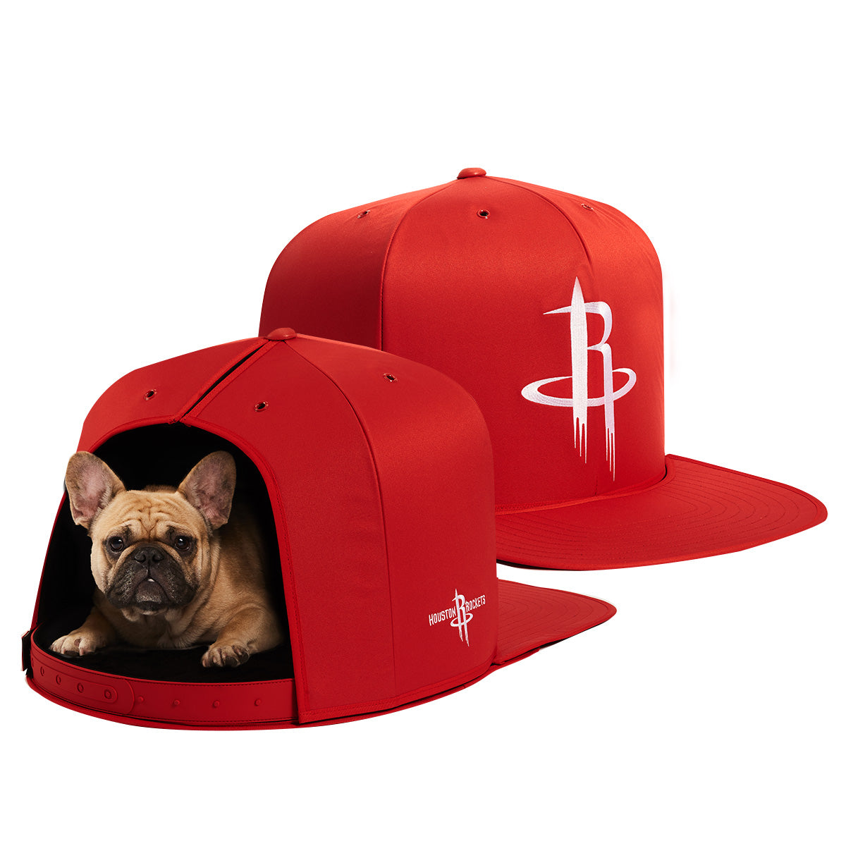 Houston Astros Navy Plush Pet Nap Cap Dog Bed