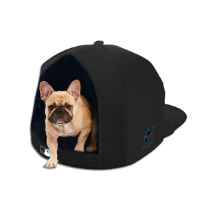 MIAMI MARLINS NAP CAP PLUSH DOG BED