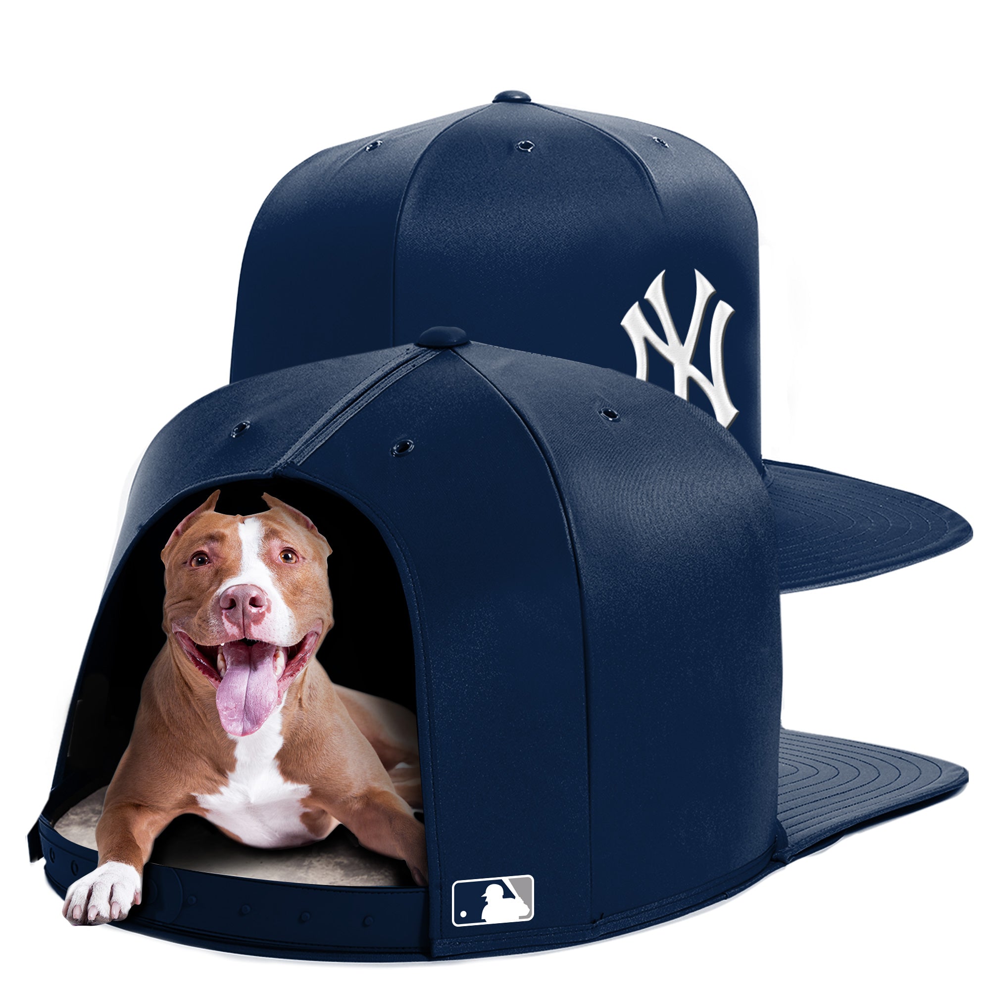 NEW YORK YANKEES NAP CAP PREMIUM DOG BED